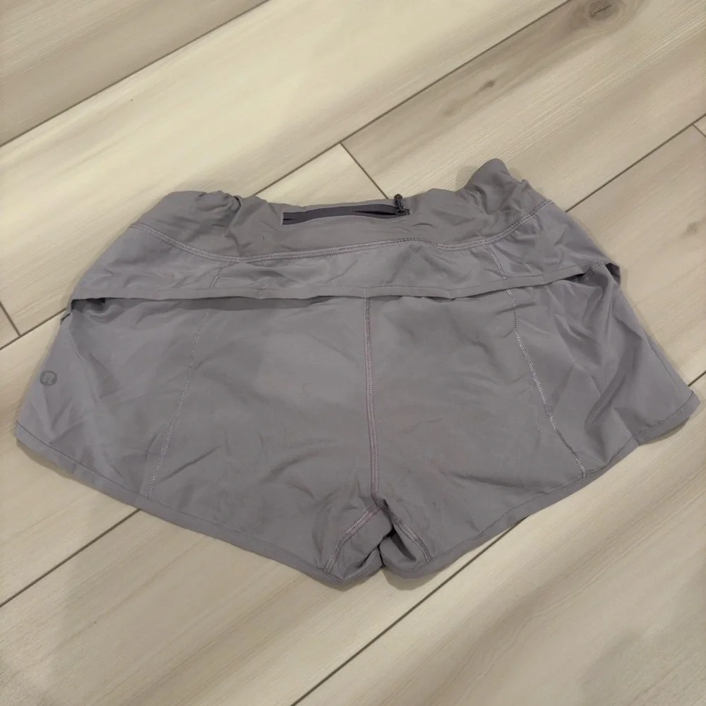 lululemon athletica Gray Athletic Shorts - Picture 2 of 3